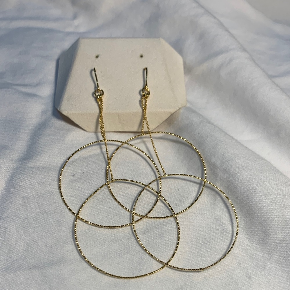 Elegant Gold Hoop Earrings